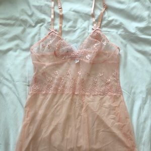 La Perla Peach/Pink Chemise Size 3 Lingerie